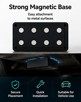 Traceur GPS sans fil pour véhicule Trevaron 5200mAh, localisateur magnétique de voiture, abonnement à l'application requis pour la sécurité des actifs de flotte