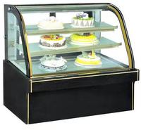 Vitrine Réfrigérée Commerciale pour Aliments, Gâteaux, Chocolats, Présentoirs et Armoires, Réfrigérateurs Congélateurs d'Occasion pour Fromages