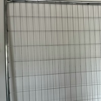 Vente chaude : Panneaux de clôture en treillis métallique galvanisé et revêtu de PVC, à mailles losangées, pour maisons, extérieur, anti-escalade, sécurité