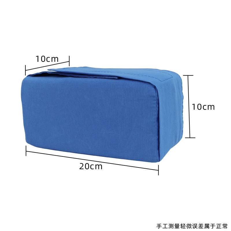 Almohadillas para correas de pierna, azules, 20*10*10 cm