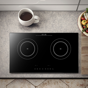 Placa de Inducción con Función de Cocción Potenciada 2000W+2000W, Estructura Sólida de Vidrio para Uso Doméstico - Product Image 6