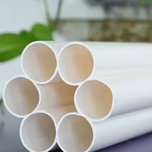 CPVC 25mm 20cm çapında plastik PVC/PVC boru PVC-U drenaj borusu