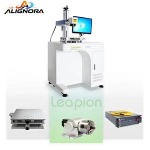 Máquina de marcado láser MOPA/Fibra D60 para grabado de anillos, pulseras, colgantes de letras para pequeños negocios, ejes de rotación y joyería - Product Image 2