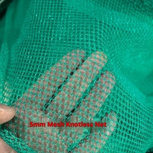 Filet de pêche en polyéthylène durable, résistant aux UV, à mailles denses, pour la pisciculture - Product Image 4