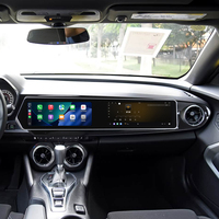 Autoradio multimédia GPS Navi sans fil CarPlay MOOKAKA double écran 12,3 pouces Android 15 pour Chevrolet Camaro 2016-2018