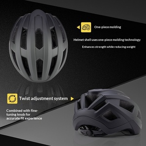 Casque de vélo magnétique EPS pour route et VTT avec lunettes intégrées, équipement de vélo unisexe pour adultes - Product Image 2