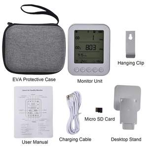 <span class=keywords><strong>2025</strong></span> yeni varış fabrika fiyat gerçek zamanlı 7 1 taşınabilir gaz dedektörü CO monitör karbon dioksit gaz dedektörü ile SD kart - Product Image 3