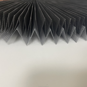 XFD Modern Anti Mosquito High Tensile Strength Polyester Plisse <strong>Retractable</strong> Sliding Folding Pleated Screen Mesh Insect Mesh - Product Image 6