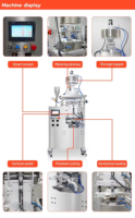 Machine d'emballage de poudre en tissu non tissé personnalisée BANMO, série CY, équipement d'emballage vertical entièrement automatique avec servomoteur PLC