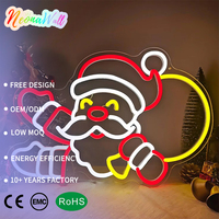 Neonawall Geschenkideen Weihnachtsmann LED-Neonschild für Weihnachten Schlafzimmer Wohnzimmer & Party-Dekoration Geschenk