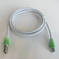 Nouveau type dégradé de couleur PVC câble de données de charge rapide de haute qualité prix moins cher usb à type c OEM logo personnalisé approvisionnement d'usine