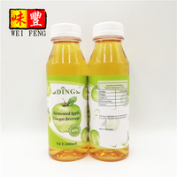 Jus de pomme chinois contenu sain naturel 650ml boisson au vinaigre de pomme fermenté
