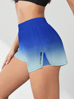 Shorts de course 2-en-1 personnalisés OEM pour femmes, grande taille, décontractés, été, anti-frottement, réfléchissants, séchage rapide, taille haute