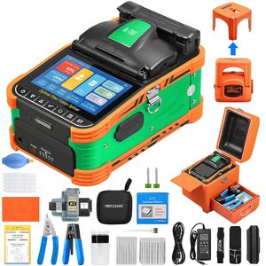 Baoshla A-70F Fusionadora de Fibra Óptica con Calentamiento de 8s, Alineación de Núcleo de 18s, Alimentación por Batería, Equipo de Empalme Óptico FTTH - Product Image 1