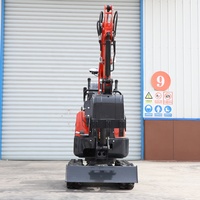 Livraison gratuite, excavatrice 1,5 tonne, 1 tonne, mini pelle hydraulique en gros en Chine, YFE10 YFE15