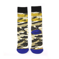 Chaussettes tricotées unisexes haut de gamme pour adultes, imprimé animal, avec logo personnalisé, pour hommes et femmes, vente en gros directe usine