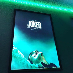 Factory Customized Indoor Movie Light Box Magnetic Aluminum Slim LED Light Box