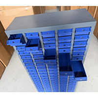Cajonera para Piezas Pequeñas, 100 Cajones, Gabinete de Almacenamiento de Componentes Electrónicos con Cajón de Plástico para Herramientas y Archivos