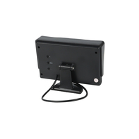 4,3 "Lcd Hd Car Baby Monitor y Mini Tv Computer Display Pantalla a color Monitor de seguridad de entrada de video de 2 canales para cámara de coche