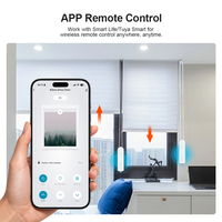 Moteur de store enrouleur intelligent MANHOT WiFi à énergie solaire, contrôle par application, compatible Alexa Google Home pour villas, hôtels, vente en gros, OEM