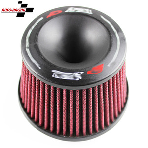 ไส้กรองอากาศ Auso-Racing รุ่น AF020 รูปทรงเห็ดสีแดง แบบไหลเวียนสูง สำหรับดัดแปลงรถยนต์ - Product Image 1