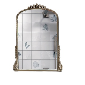 <span class=keywords><strong>Espejo</strong></span> Compacto Clásico <span class=keywords><strong>con</strong></span> <span class=keywords><strong>Marco</strong></span> <span class=keywords><strong>de</strong></span> PU Personalizado, Espejos Inteligentes <span class=keywords><strong>de</strong></span> Pared para Dormitorio y Baño, Muebles para Decoración del Hogar, <span class=keywords><strong>Espejo</strong></span> <span class=keywords><strong>de</strong></span> Maquillaje - Product Image 1