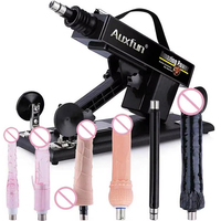 Machine de masturbation féminine à ajustement automatique, machine sexuelle rétractable automatique pour femmes avec godemichés