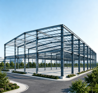 Structure en acier à grande portée à prix d'usine, entrepôt industriel, fabricant professionnel, bâtiment de stockage en acier sur mesure
