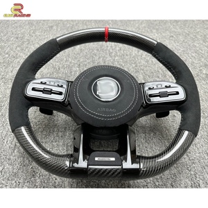 Volant sport 3 branches en fibre de carbone avec boutons pour Mercedes Classe G W464 G63 G500 G550 2019-2024 - Product Image 4