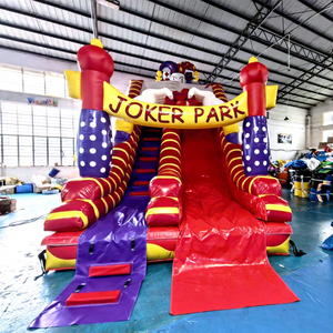 Castillo inflable para fiestas al aire libre, tobogán inflable seco para niños, parque acuático inflable para piscina. - Product Image 1