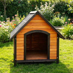 Casas para Perros de Madera de Gran Tamaño, Resistentes a la Lluvia, Aptas para Pastores, <span class=keywords><strong>Labrador</strong></span>, Golden Retrievers, Boxers, Huskies Siberianos - Product Image 4