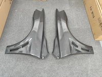 Guardabarros Delanteros de Fibra de Carbono para Mitsubishi Lancer (2008-2017) | Reemplazo de Aleta Delantera Estilo EVO X | Ajuste Tipo OEM
