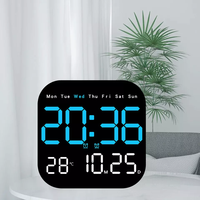 2025 Fabrik Direkt verkauf nach Hause Wohnzimmer Countdown-Timer LED Wanduhr kreative Desktop-Wecker LED-Uhr