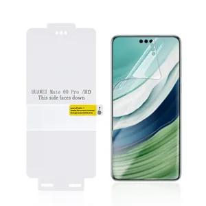 Cocok untuk HUAWEI mate 60 pro gel air definisi tinggi film 50/40/30/20RS film pelindung ponsel TPU film lembut tidak terlihat