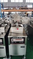 Equipo Completo para Restaurante de Comida Rápida, Máquina para Empanizar Pollo, Máquina para Marinar Pollo, Freidora a Presión Tipo KFC Broaster