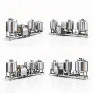 Máquina Pasteurizadora de Leche Ace, Planta de Procesamiento a Pequeña Escala, Línea de Producción de Yogur de 750 Litros - Product Image 4