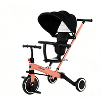 Tricycle 3-en-1 pour bébé à prix réduit – Tricycle à pousser pour enfants à 3 roues
