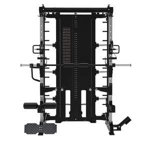 Máquina Smith Multifuncional com Rack de Força, Pilha de Pesos de 360kg e Estrutura de 400kg para Uso Doméstico - Product Image 1