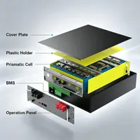Batterie au lithium-ion solaire polonaise pour rack de serveur, 48V LiFePO4, 100Ah, 200Ah, 300Ah, 314Ah, 400Ah, 5kWh, 10kWh, 15kWh, 16kWh, 20kW
