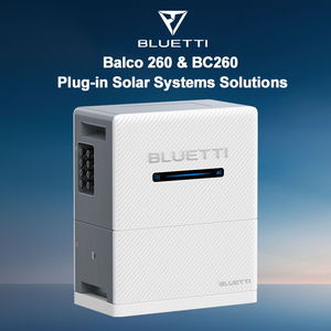 Sistema Solar para Balcón Balkonkraftwerk, Batería LiFePO4 de 2.56kWh, Microinversor Conectado a la Red de 800W <span class=keywords><strong>BLUETTI</strong></span> para el Mercado Alemán - Product Image 1