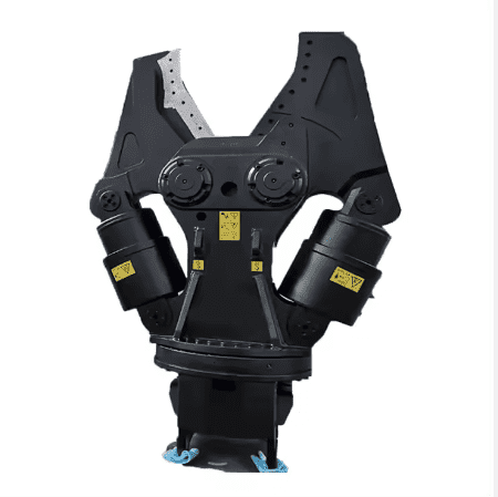 Double-Cylinder Hydraulic Shear for Excavator Construction Machinery Attachment