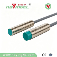 Capteur de Proximité Inductif YINGKE à Détection Étendue M6 4mm PNP NO Type Câble INE-04D06POS