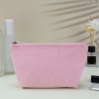 Cadeau de Noël pour mariage trousse de toilette pour dames trousse de maquillage en velours côtelé recyclé pochette pochette de soirée de créateur pour femmes