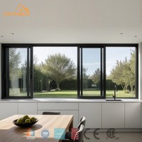 Ventana de Aluminio y Vidrio para Villa de Lujo, Diseño Arquitectónico Moderno para Residencias