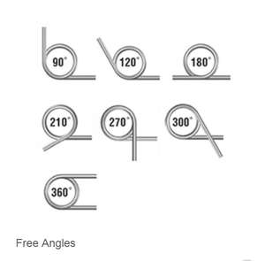 Resorte de torsión de acero inoxidable, resorte retráctil personalizado, fabricación de muelles - Product Image 2