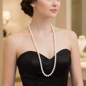 Collier Perlé Vintage Fait Main Unisexe Élégant et Stylé, Bijou Tendance pour Mariages, Fêtes, Occasions Spéciales et Cadeau - Product Image 3