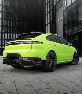 Pour <span class=keywords><strong>Porsche</strong></span> <span class=keywords><strong>Cayenne</strong></span> Kit de carrosserie en Fiber de carbone <span class=keywords><strong>Cayenne</strong></span> style LD diffuseur de lèvre avant en Fiber de carbone becquet capot et passages de roue - Product Image 4
