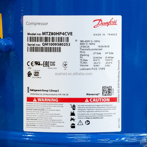 Compresseur à piston Danfoss 7HP MTZ80HP4AVE MT80HM4DVE MT80HN4AVE MT80HP4AVE MT81HP4AVE - Product Image 3
