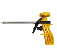 Pistolet à main de distribution de mousse de polyuréthane robuste avec poignée colorée ou pour outils à main de surface de revêtement en téflon