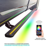 Marchepieds électriques en alliage d'aluminium avec éclairage LED pour DODGE DURANGO, accessoires de voiture, marchepieds rétractables